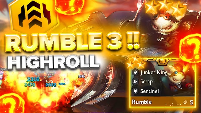 rumble dtcl mua 13 len do chuan, build doi hinh manh nhat